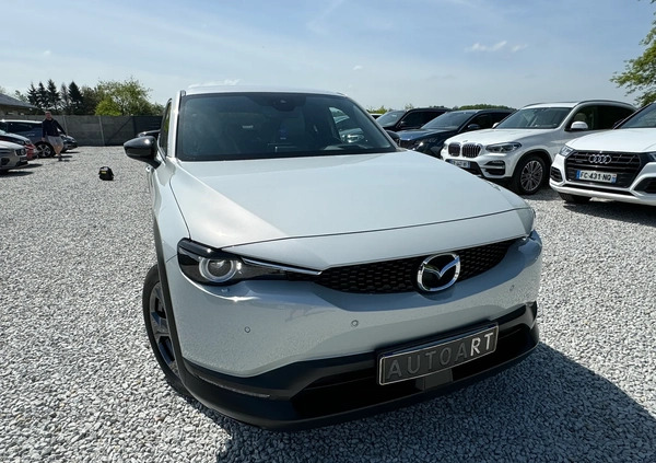 Mazda MX-30 cena 87990 przebieg: 11000, rok produkcji 2020 z Jaworzyna Śląska małe 781